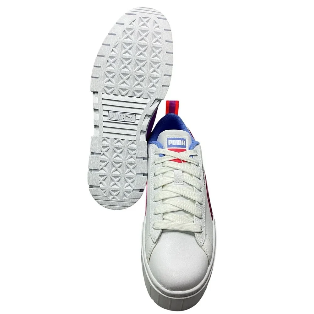 PUMA Mayze Glitzy Platform Sneakers 388535-01 Junior Size 7/Women Sz 8 US No Box